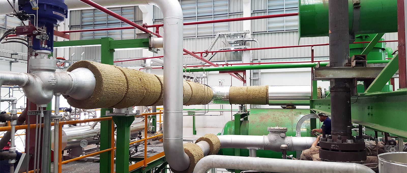 Aislamiento termico para tuberia